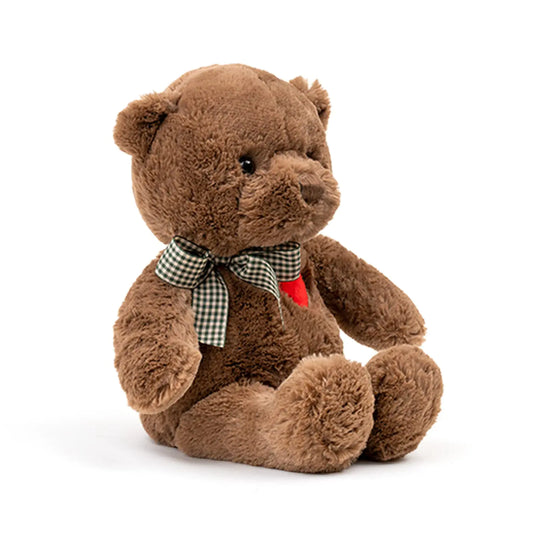 15-inch premium teddy bear plush front view – LandOfPeluche