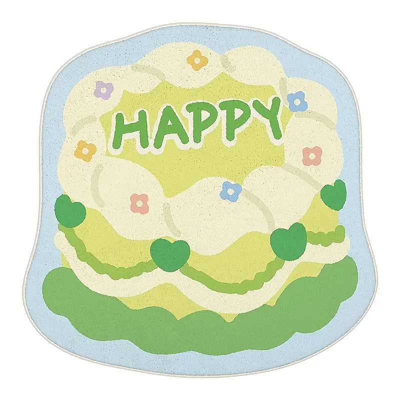 Creative Cartoon Animal Dessert Shaped Rug